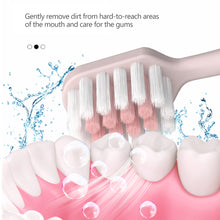 Load image into Gallery viewer, 8pcs Soft Nylon Bristle Toothbrush Set for Sensitive Gums Ergonomic Handle Gingivitis Prevention Gentle Gum Care Dental Oral Care Brush
