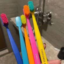 Load image into Gallery viewer, 5pcs Dopamine Toothbrush Set Soft Nylon Bristle for Sensitive Gums Gingivitis Prevention Gentle Gum Dental Oral Care Couple Toothbrushes
