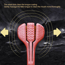 Load image into Gallery viewer, 3D Three-dimensional Toothbrush Long Handle Manual Adult Toothbrush Three-sided Couple Toothbrush Tooth Cleaning Tool
