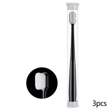 Load image into Gallery viewer, 3/4pcs Japanese Style Adult Toothbrush Set Soft Nylon Bristle for Sensitive Gums Gingivitis Prevention Gentle Gum Dental Oral Care Couple Toothbrushes
