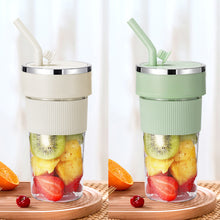 Load image into Gallery viewer, New 350/1200ml Portable Juice Maker Blender Cup Smoothies/Ice Fruits/Nuts Blender Bottle Office/Camping Gift for Fitness Lovers Kitchen Tools Appliances
