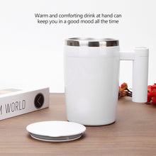 Load image into Gallery viewer, 380ml Electric Stirring Mug Digital Display Coffee/Protein Shakes/Milk/Instant Beverages One-Touch Smart for Office Home
