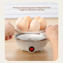 Load image into Gallery viewer, Multifunctional Mini Egg Steamer One-Touch Electric Egg/Corn/Sweet potato/Milk Cooker Quick Breakfast Kitchen Appliances Children-Operable
