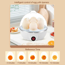 Load image into Gallery viewer, Multifunctional Mini Egg Steamer One-Touch Electric Egg/Corn/Sweet potato/Milk Cooker Quick Breakfast Kitchen Appliances Children-Operable
