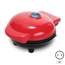 Load image into Gallery viewer, Mini Waffle Pancake Maker EU/US/UK Plug Non-Stick Portable LED Indicator Gift for Baking Lovers/Kids Parent-Child Baking Appliance
