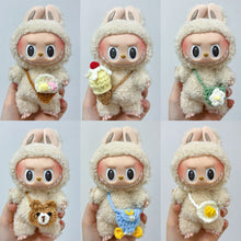 Load image into Gallery viewer, Doll Bag for 17cm Labubu Joker Bear BJD Plush Doll Crossbody Bag Dolls Accessories Cute Decoration Mini Clothes
