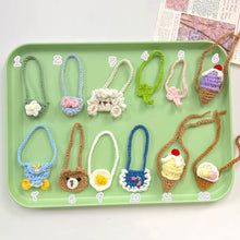 Load image into Gallery viewer, Doll Bag for 17cm Labubu Joker Bear BJD Plush Doll Crossbody Bag Dolls Accessories Cute Decoration Mini Clothes
