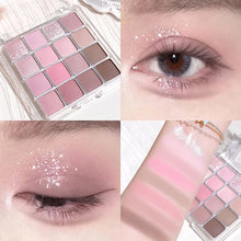 Load image into Gallery viewer, 16 Colors In 1 Eyeshadow Stick Portable Matte Pearlescent Eyeshadow Highlight Long-lasting Eye Makeup Cosmetics Earth Color
