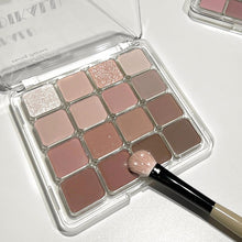 Load image into Gallery viewer, 16 Colors In 1 Eyeshadow Stick Portable Matte Pearlescent Eyeshadow Highlight Long-lasting Eye Makeup Cosmetics Earth Color
