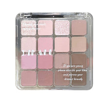 Load image into Gallery viewer, 16 Colors In 1 Eyeshadow Stick Portable Matte Pearlescent Eyeshadow Highlight Long-lasting Eye Makeup Cosmetics Earth Color
