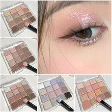 Load image into Gallery viewer, 16 Colors In 1 Eyeshadow Stick Portable Matte Pearlescent Eyeshadow Highlight Long-lasting Eye Makeup Cosmetics Earth Color
