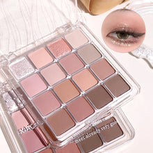 Load image into Gallery viewer, 16 Colors In 1 Eyeshadow Stick Portable Matte Pearlescent Eyeshadow Highlight Long-lasting Eye Makeup Cosmetics Earth Color
