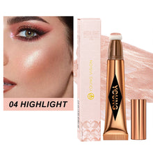 Load image into Gallery viewer, Liquid Air Cushion Powder Blusher Glitter Delicate Rendering Natural Fit Cheek Rouge Cream Long Wear Highlight Shadow Contouring Stick
