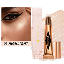 Load image into Gallery viewer, Liquid Air Cushion Powder Blusher Glitter Delicate Rendering Natural Fit Cheek Rouge Cream Long Wear Highlight Shadow Contouring Stick
