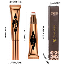 Load image into Gallery viewer, Liquid Air Cushion Powder Blusher Glitter Delicate Rendering Natural Fit Cheek Rouge Cream Long Wear Highlight Shadow Contouring Stick
