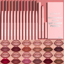 Load image into Gallery viewer, 6Pcs Lipliner Waterproof Lip Liner Pen Non-stick Cup Matte Lipstick Pen Lip Pencil Velvet Nude Long Lasting Lip Cosmetic
