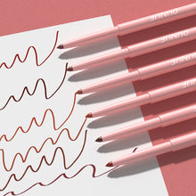 Load image into Gallery viewer, 6Pcs Lipliner Waterproof Lip Liner Pen Non-stick Cup Matte Lipstick Pen Lip Pencil Velvet Nude Long Lasting Lip Cosmetic

