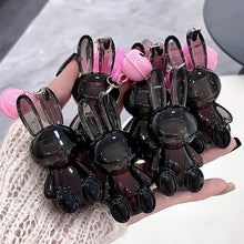 Load image into Gallery viewer, Gege Bear Pink Rabbit Velvet Lip Cream Black Rabbit Water Light Lip Glaze Matte Mirror Pendant Lipstick Lip Gloss
