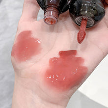 Load image into Gallery viewer, Gege Bear Pink Rabbit Velvet Lip Cream Black Rabbit Water Light Lip Glaze Matte Mirror Pendant Lipstick Lip Gloss
