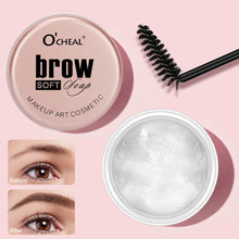 Load image into Gallery viewer, Waterproof 3D Eyebrow Styling Cream Quick-drying Makeup Eyebrow Sculpt Soap Natural Wild Brow Pomade Setting Gel Wax
