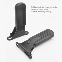 Load image into Gallery viewer, 2Pcs 5cm 7cm Motorcycle Electric Bike Foldable Pedals Rear Seat Foot Support Pad Pedal
