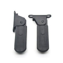 Load image into Gallery viewer, 2Pcs 5cm 7cm Motorcycle Electric Bike Foldable Pedals Rear Seat Foot Support Pad Pedal
