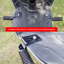 Load image into Gallery viewer, 2Pcs Foldable Motorcycle Pedal Footstep Foot Anti-Slip Hanging Step Original Footstep ﻿
