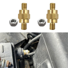 Load image into Gallery viewer, 1/2/4pcs 3/8-16 Car Heavy-duty Brass Battery Terminal Connectors Threaded Seamless Installation for Assorted Safe Connection
