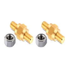 Load image into Gallery viewer, 1/2/4pcs 3/8-16 Car Heavy-duty Brass Battery Terminal Connectors Threaded Seamless Installation for Assorted Safe Connection
