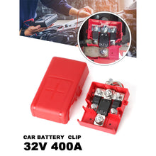 Load image into Gallery viewer, 32V 400A Car Release Battery Terminal Fused Distribution Clamp Connectors For Opel Movano 1998-2003 Renault Master
