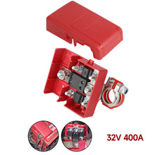 Load image into Gallery viewer, 32V 400A Car Release Battery Terminal Fused Distribution Clamp Connectors For Opel Movano 1998-2003 Renault Master
