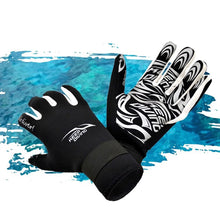 Load image into Gallery viewer, 1Pair 2MM Neoprene Rubber Diving Gloves Anti-Slip And Keep Warm Color-Blocked Gloves Winter Swimming Diving Equipment
