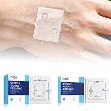 Load image into Gallery viewer, 1Box Disposable Medical Sterile Dressing Large Wound Care Bath Waterproof Patches For Postoperative Wounds or External Injuries
