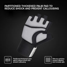 Load image into Gallery viewer, 1Pair Professional Sports Half-Finger Gloves Anti-Slip And Shock-Absorbing Outdoor Cycling Mountain Climbing Gloves Fixed With Self-Adhesive Cloth
