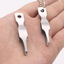 Load image into Gallery viewer, 1PC Lure Stainless Steel Open-Loop Device Fish Bait Double-Loop Quick Split Ring Pliers Fishing Gear Accessories
