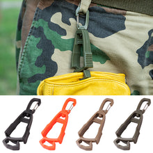 Load image into Gallery viewer, Multi-purpose Tactical Gloves Clip Hanger Anti-drop Hook Work Gloves Holder Water Bottle Keys Safety Clamp Camping Tools
