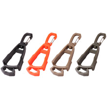 Load image into Gallery viewer, Multi-purpose Tactical Gloves Clip Hanger Anti-drop Hook Work Gloves Holder Water Bottle Keys Safety Clamp Camping Tools
