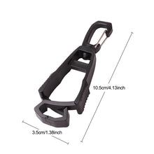 Load image into Gallery viewer, Multi-purpose Tactical Gloves Clip Hanger Anti-drop Hook Work Gloves Holder Water Bottle Keys Safety Clamp Camping Tools
