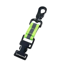 Load image into Gallery viewer, Multi-purpose Reflective Firefighter Gloves Clip Hanger Anti-drop Hook Work Gloves Holder Water Bottle Keys Safety Clamp Camping Tools
