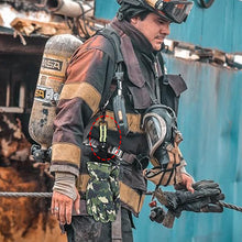 Load image into Gallery viewer, Multi-purpose Reflective Firefighter Gloves Clip Hanger Anti-drop Hook Work Gloves Holder Water Bottle Keys Safety Clamp Camping Tools
