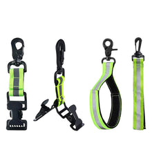 Load image into Gallery viewer, Multi-purpose Reflective Firefighter Gloves Clip Hanger Anti-drop Hook Work Gloves Holder Water Bottle Keys Safety Clamp Camping Tools
