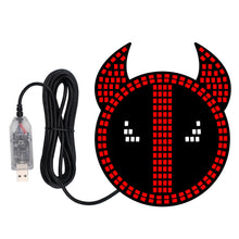 Load image into Gallery viewer, Devil's Eye Car LED Decorative Light Rear Window Warning Light Devil Eye Atmosphere Light Car Decoration Accessories
