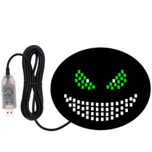 Load image into Gallery viewer, Devil's Eye Car LED Decorative Light Rear Window Warning Light Devil Eye Atmosphere Light Car Decoration Accessories
