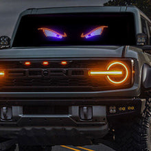 Load image into Gallery viewer, Car LED Devil's Eye Decorative Light Rear Window Warning Light Devil Eye Atmosphere Light Auto Decoration Accessories

