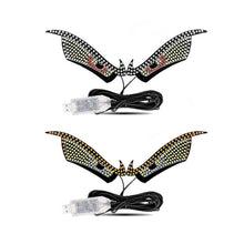 Load image into Gallery viewer, Car LED Devil's Eye Decorative Light Rear Window Warning Light Devil Eye Atmosphere Light Auto Decoration Accessories
