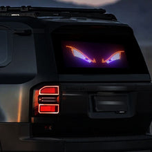 Load image into Gallery viewer, Car LED Devil's Eye Decorative Light Rear Window Warning Light Devil Eye Atmosphere Light Auto Decoration Accessories
