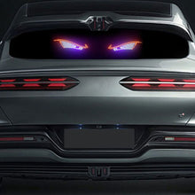 Load image into Gallery viewer, Car LED Devil's Eye Decorative Light Rear Window Warning Light Devil Eye Atmosphere Light Auto Decoration Accessories
