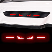 Load image into Gallery viewer, Car Sticker Brake Lights Taillight Warning Lamp Protector Sticker Carbon Fiber Covers Devil's Eye Sticker For Vehicles
