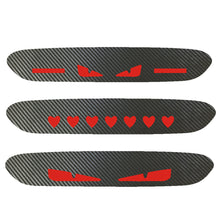 Load image into Gallery viewer, Car Sticker Brake Lights Taillight Warning Lamp Protector Sticker Carbon Fiber Covers Devil's Eye Sticker For Vehicles
