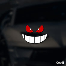 Load image into Gallery viewer, 1Pc Car Motorcycle Stickers Devil Eyes Helmet Fairing Rear Window Decoration Decal Reflective Electric Stickers S M L
